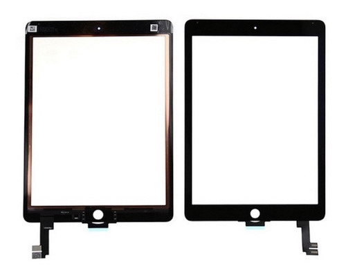 Tactil iPad Air 2 Ref : A1566 /a1567 Negro Y Blanco