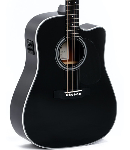 Sigma 1 Series Dmc-1ste Bk Guitarra Electroacústica