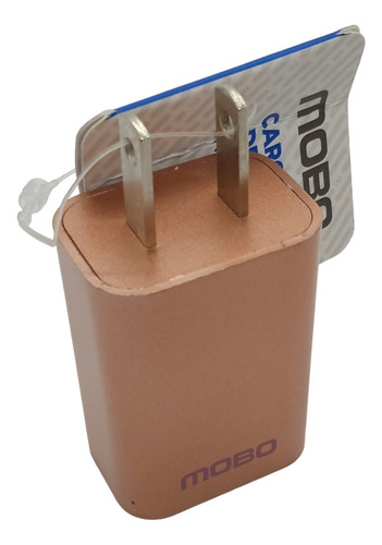 Cargador De Pared Mobo 1 Puerto Usb 1 A