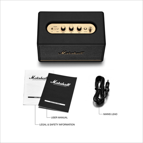 Marshall Acton Iii Bluetooth Home Speaker, Black