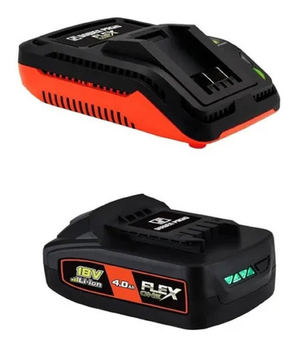 Bateria Flex One 4 Amper Dowen Pagio Mas Cargador - Tyt