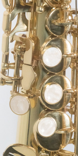 Saxofon Soprano Tonalidad Bb Llave De F# Wesner Sss1000-g
