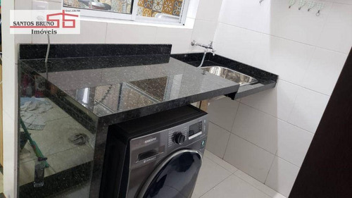 Imagem 19 de 30 de Maravilhoso Sobrado 84m² Em Condomínio Fechado Com 2 Suítes Rico Em Planejados Com 1 Vaga. R$ 450.000 - Imirim / Sp - (11)97200-3334 - Cláudio. - So1606