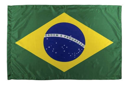 Imagem 2 de 3 de Bandeira Do Brasil Grande