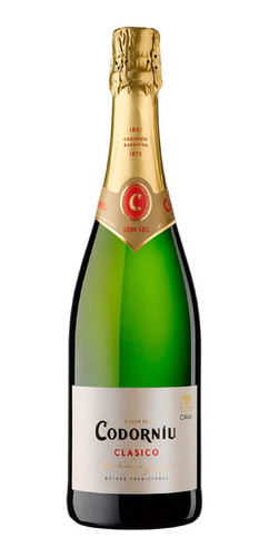 Codorniu Clasico Semi Sec Cava 750ml - Vinos - Sabremos