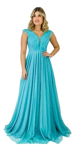 Vestido Verde Tiffany Barato MercadoLivre
