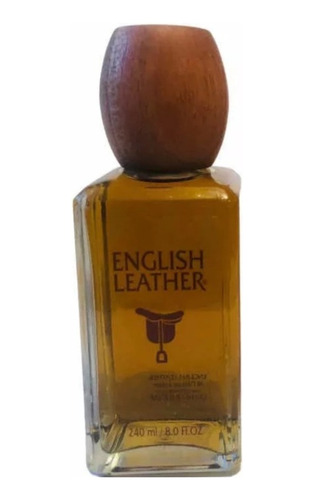 Loción English Leather Estuché Madera Vintage 240ml