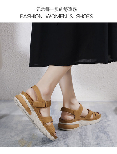 Sandalias Cómodas Deportivas Informales Para Mujer.