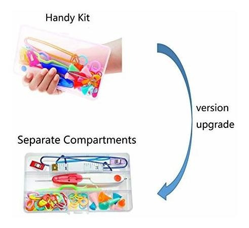Imagen 2 de 4 de Accesorios De Tejer Kit De Tejer Suministros De Tejer Herram