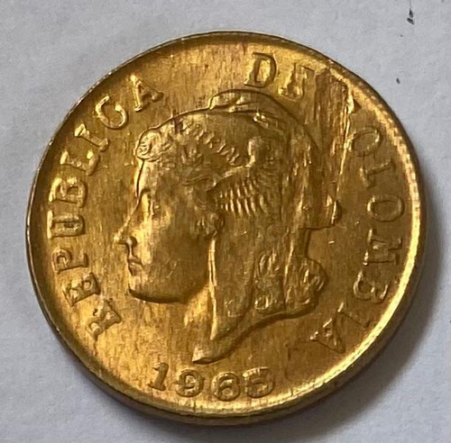 Moneda De 2 Centavos Sin Circular, 1965. Error Acuñacion 3