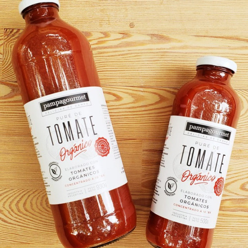 Pure De Tomate Orgánico Sin Taac X 500cc