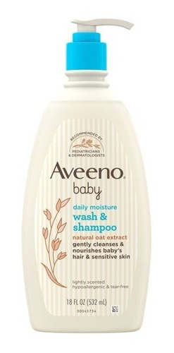 Aveeno Humectacion Diaria Para Tu Bebe, Body Wash & Champu