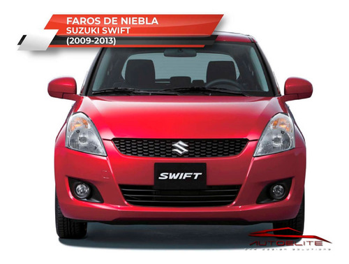 Imagen 8 de 10 de Kit Faros Niebla Suzuki Swift 2012 2013 Biseles Y Switch