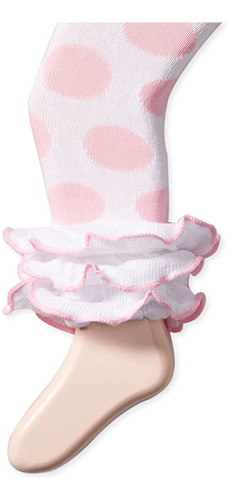 Jefferies Calcetines Baby-girls Y Rayas Multi Ruffle Footles