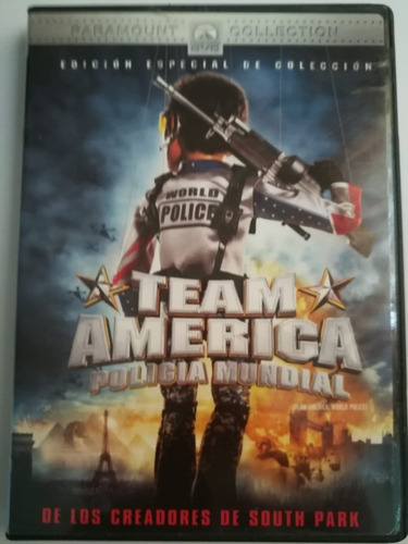 Team America Policía Mundial (world Police) Dvd 