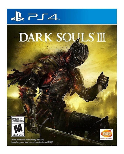 Dark Souls III  Standard Edition Bandai Namco PS4 Físico