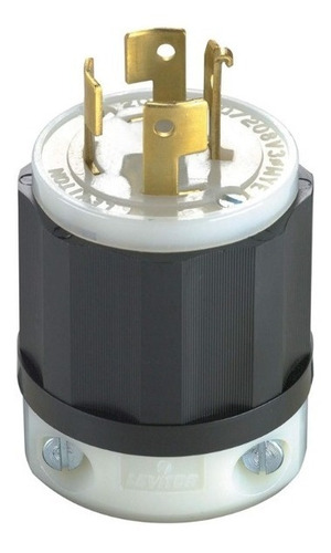Imagen 1 de 2 de 7411-c Leviton Clavija 20a 120/208v 3f Y No Nema 4p 4h