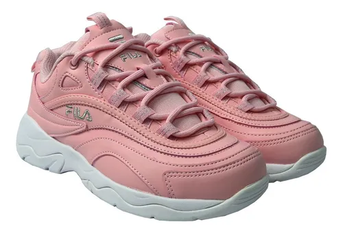 Fila ray sales mujer rosa