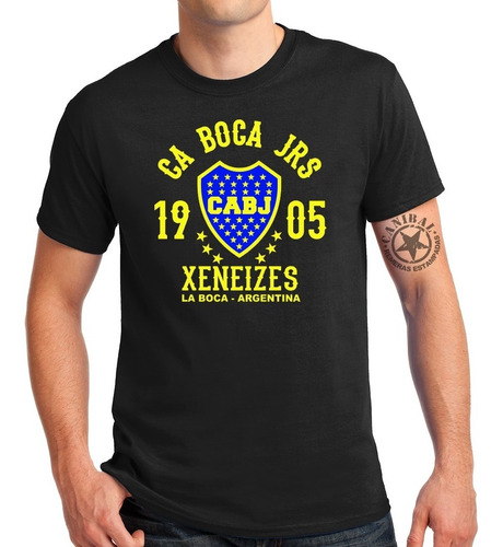 Remeras Boca Juniors 1905 Remeras Estampadas Canibal