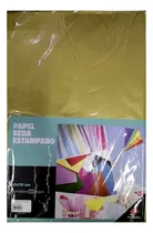 Comprar Papel Seda Dorado Oro 10 Hojas 50x70 Regalos Cajas Fantasia