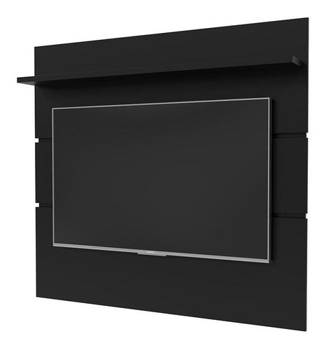 Painel Para Tv Até 46 Polegadas Prism Preto Acetinado