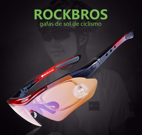 Gafas Ciclismo Mtb Ruta Rockbros Ultralivianas +obsequio