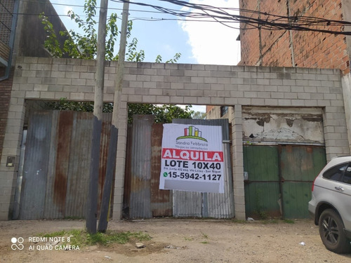 Alquila Lote Terreno Los Polvorines Malvinas Argentinas