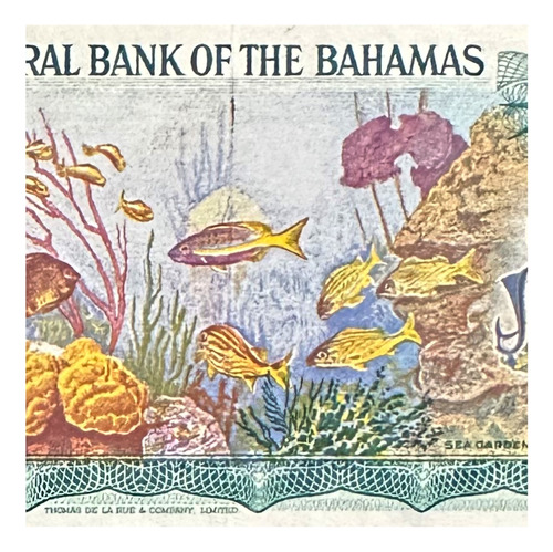 Bahamas - 1 Dólar  Año 1974 - P #35 - Caribe