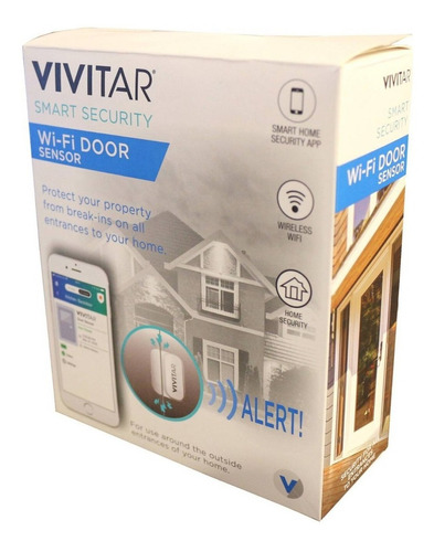 Vivitar Smart Home Security Wifi Sensor De Puerta- Viva Vida