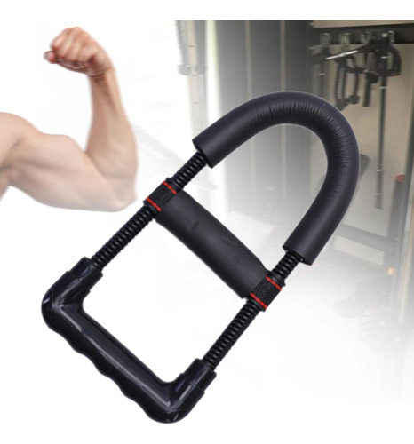 Entrenador De Brazo Expander De Potencia Portátil Bar Negro