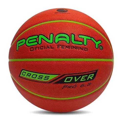 Balón de baloncesto Penalty 6.8 Crossover Ix, color naranja