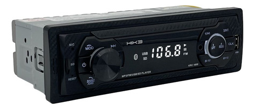 Auto Radio Kx3 Krc1600 Mp3 Usb Sd Fm 4x45w Rms