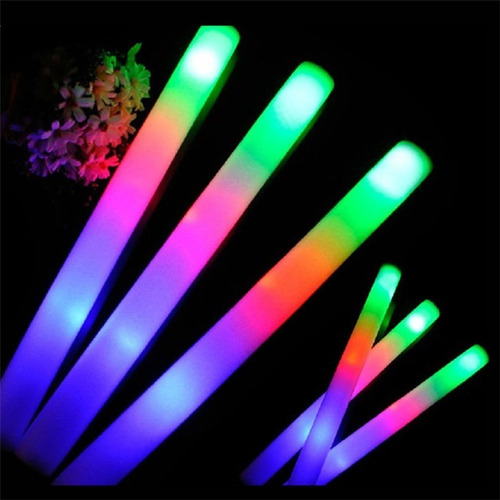 Tubo Barra De Foami Led Hora Loca Neon Fiesta