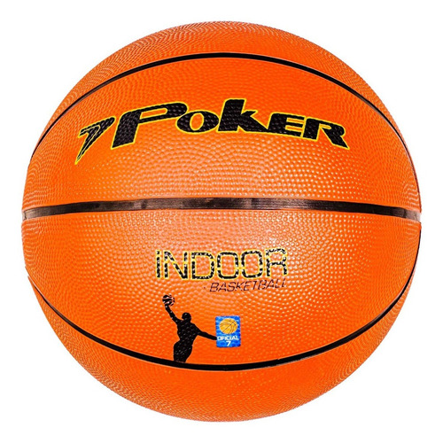 Bola De Basquete Oficial Nº7 Poker 05514