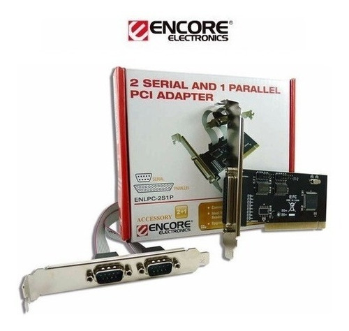 Tarjeta Paralela Con Serial Pci Marca Encore