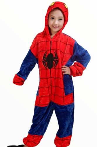 Pijama Mameluco Para Niño Kigurumi Hombre Araña - Spiderman