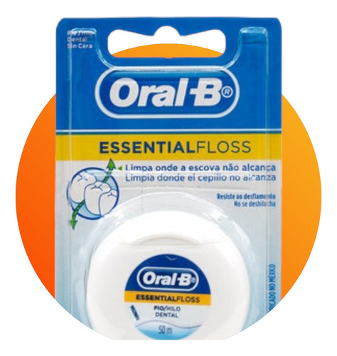 Hilo Dental Oral-b Essential Floss Caja Con 12 Blíster