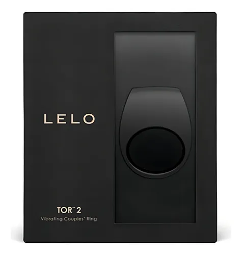 Anillo Vibrador Lelo Tor 2 Ultra Vibración Parejas Usb Color Negro
