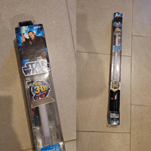 Sable De Luz Star Wars Qui Gon Jinn Lucas*hasbro 2010 Verde Lima (Usado)
