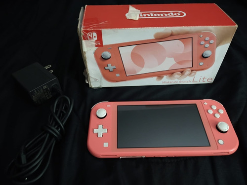 Nintendo Switch Lite 32gb Standard Color Coral (Usado)