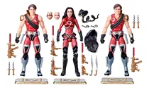 Comprar Figura de acción de la serie clasificada Hasbro Baroness, Tomax y Xamot