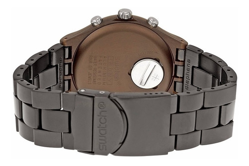 Relógio Swatch Full Blooded Smoky Brown Svcc4000ag