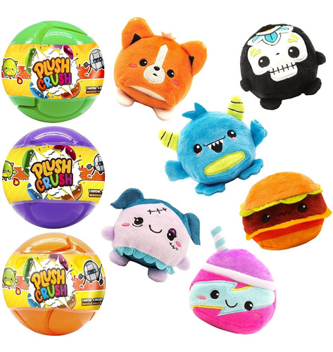 Peluche Crush  Puzzle Crush Ball, Sorpresa Personaje Colecc