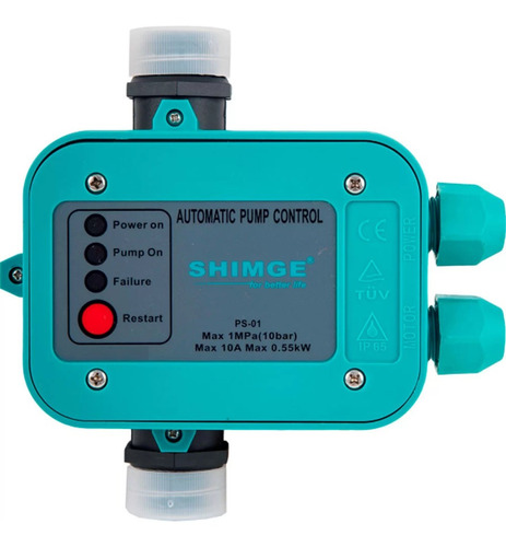 Press Control 220v Shimge Dps-1 Sensor De Flujo 