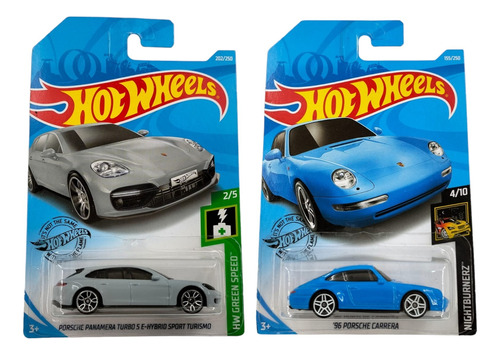 Coches Porsche De Colección Hot Wheels X2 Escala 1:64 