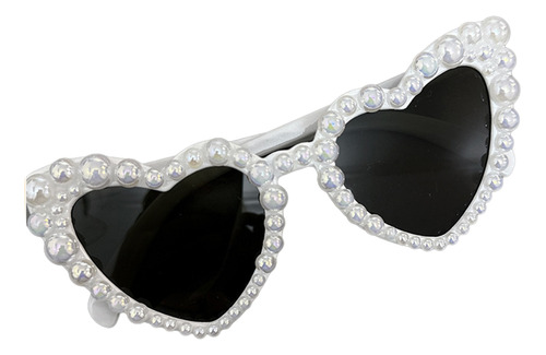 Gafas De Sol De Fiesta Con Montura De Perlas Para Novia Y Ad