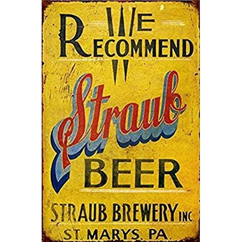 Recomendar Straub Beer Pub Home Vintage Retro Poster Vi...