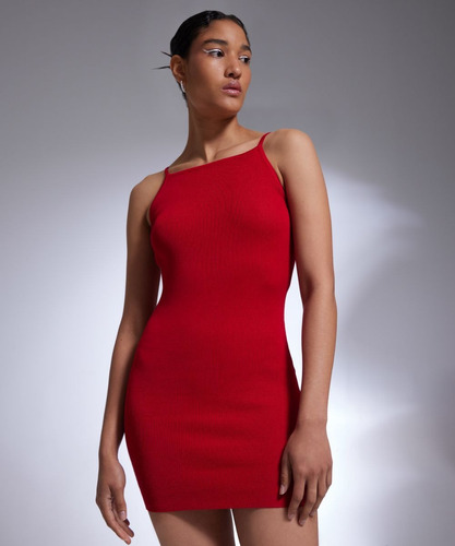 Vestido Mujer Seven M/s  Rojo Viscosa 28171112-385