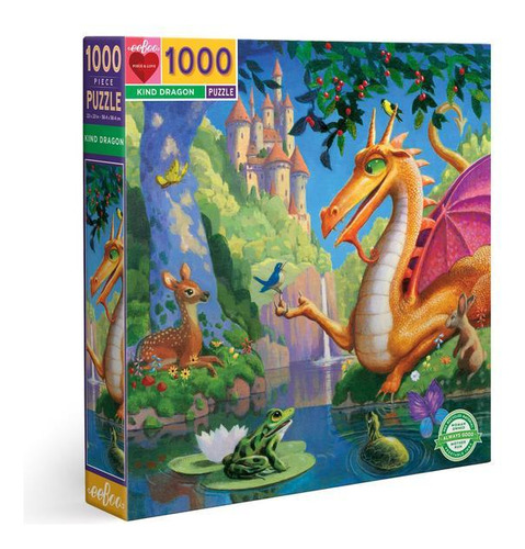 Puzzle 1000 Piezas Dragon - Eeboo