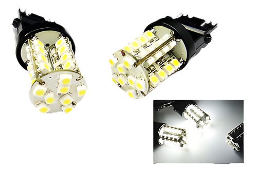 2 X 3157 3156 Blanco 40 Led Frontal Intermitente Luz Bombill